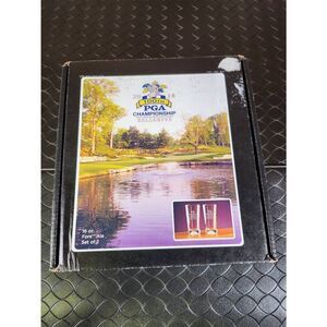 2018 100th PGA Championship Bellerive 160z Glasses-Rare